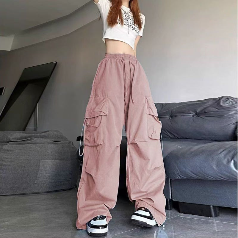 Multi-Pocket Plus Size Pants