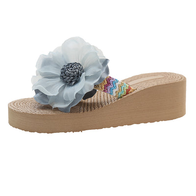 Fairy flower Flip Flops