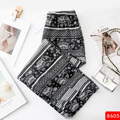 Yoga Elephant Wide Leg Pants