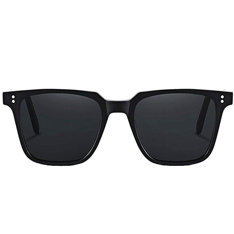 Square Black Anti-UV Sunglasses