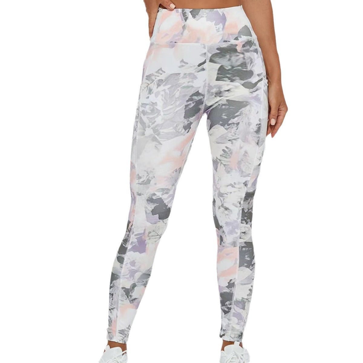 Ink Printed Yoga Tight Sports Pants