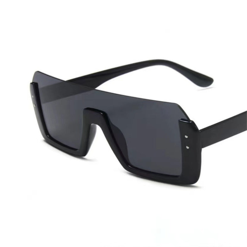 Half Frame Multicolor Sunglasses