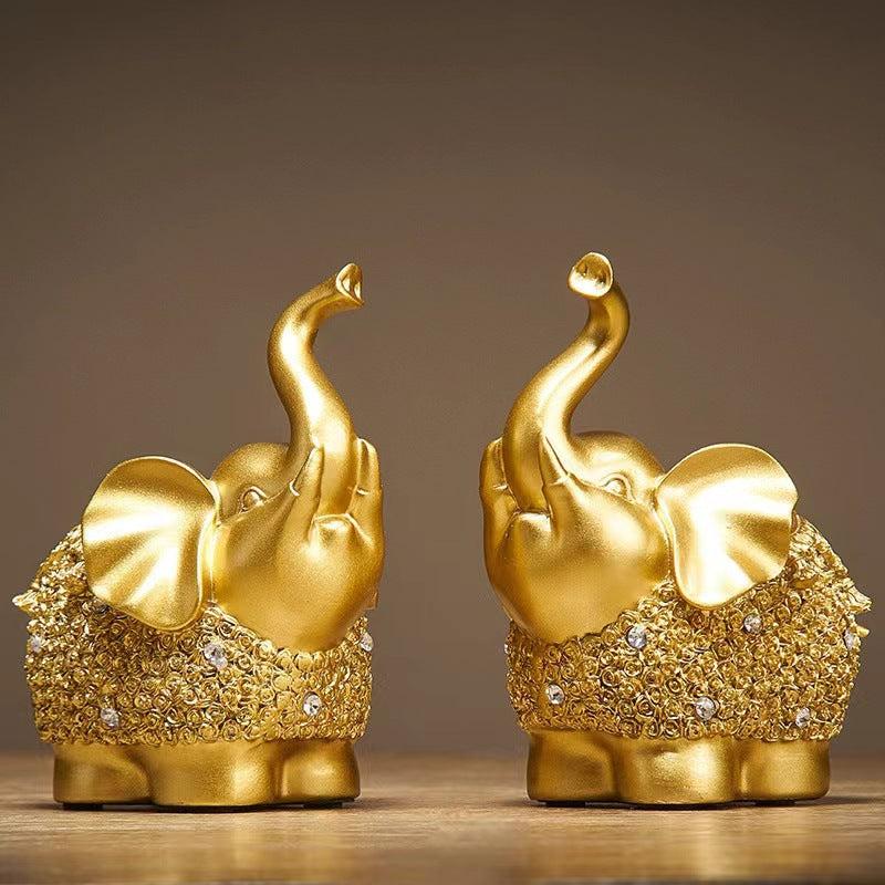 Lucky Elephant Decoration set-2 pc's