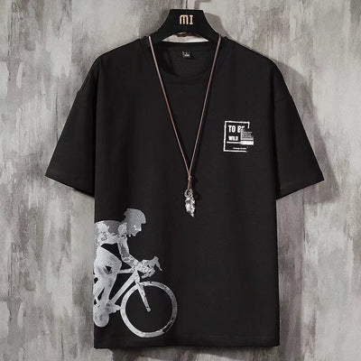 Loose short-sleeved T-shirt