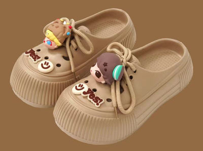 Thick bottom cartoon cute slippers