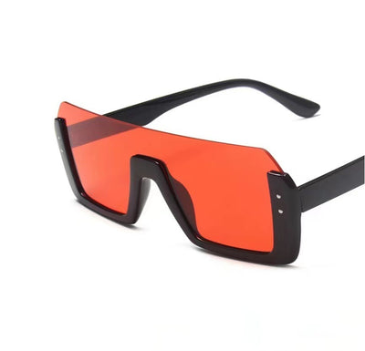 Half Frame Multicolor Sunglasses