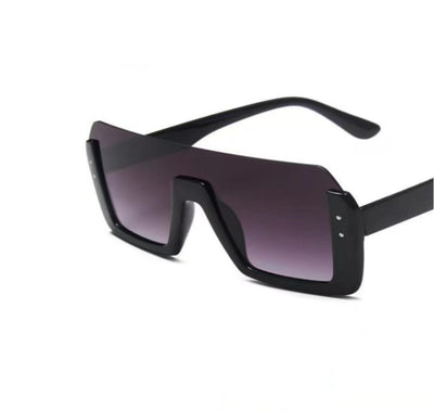 Half Frame Multicolor Sunglasses