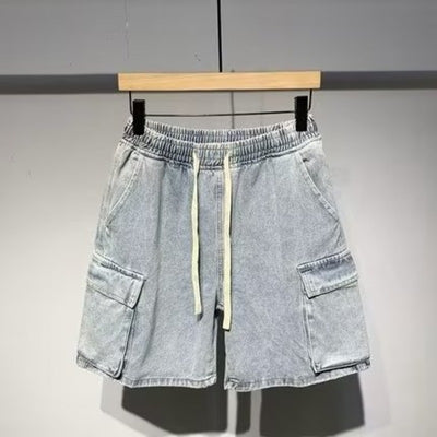 Hip-Hop Loose long+short jeans